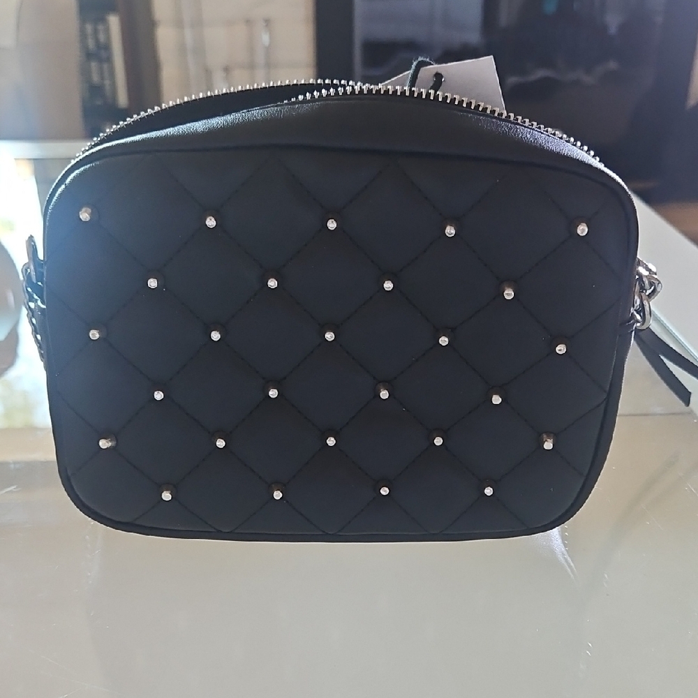 Rebecca Minkoff Black Studded Crossbody Bag